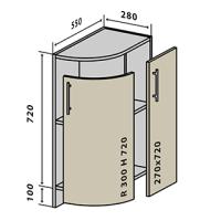 Нижний модуль Мода мат № 37+ низ 28-82 постачання припинено